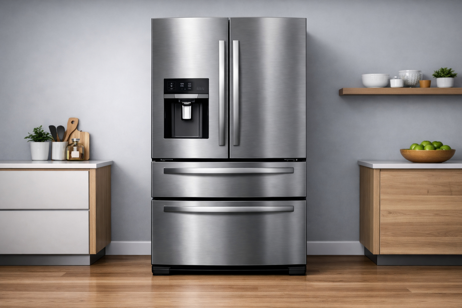 Geladeira side by side inox